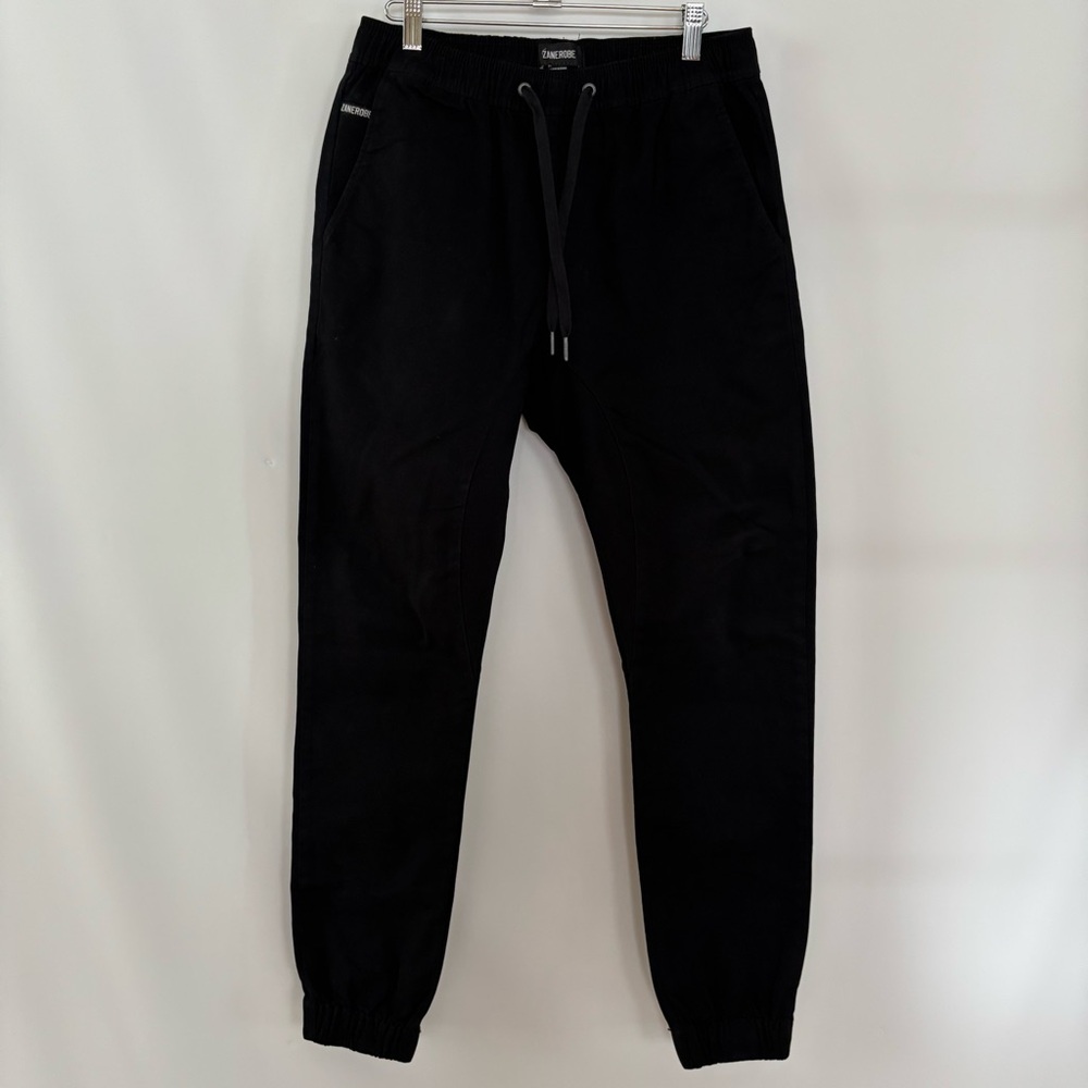 Zanerobe Black Jogger Pants, Men's Size 32
